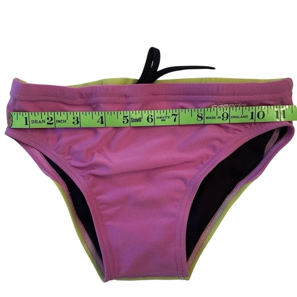 Speedo Eco Endurance Solid Brief Swimsuit Lost Lavender Men's Size 28